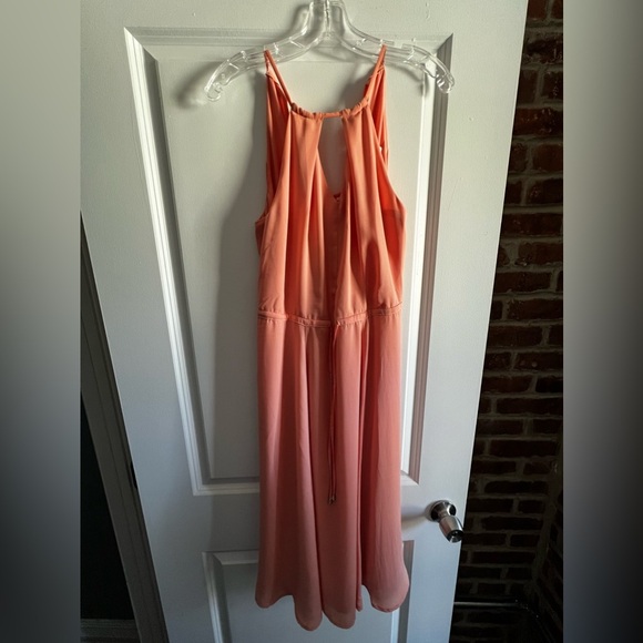 Greylin Dresses & Skirts - NWT Greylin Peach Lattice Back Cocktail Dress